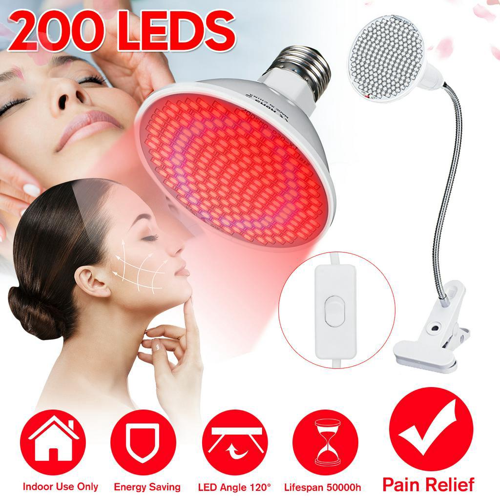 200 LEDs Therapy Light Photon Therapy Face Mask Beauty Instrument