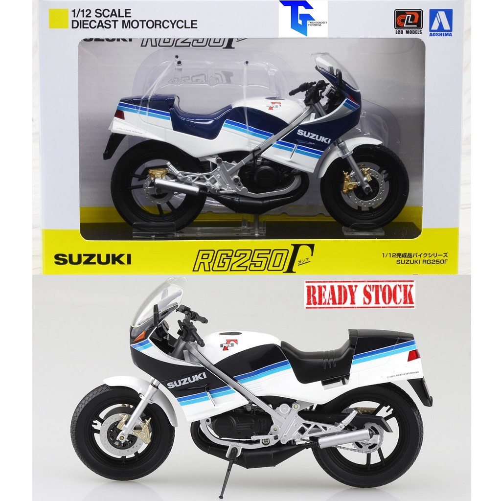 Aoshima Suzuki RG250 Gamma 1/12 Scale Diecast Motorcycle - Original ...