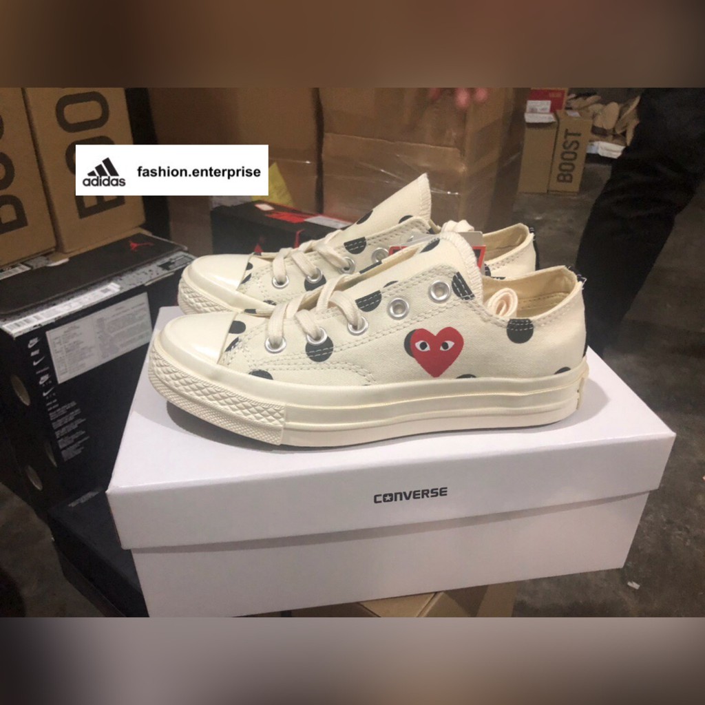 Converse cdg dot hot sale