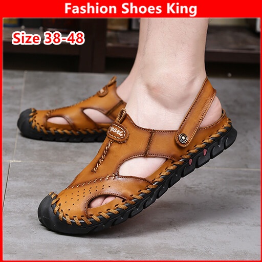 2024 Raya Ready Stock Leather Beach Sandals Summer Sandals Men Casual   6c84cdb72e2eb4341fa568b71e2aeb4b