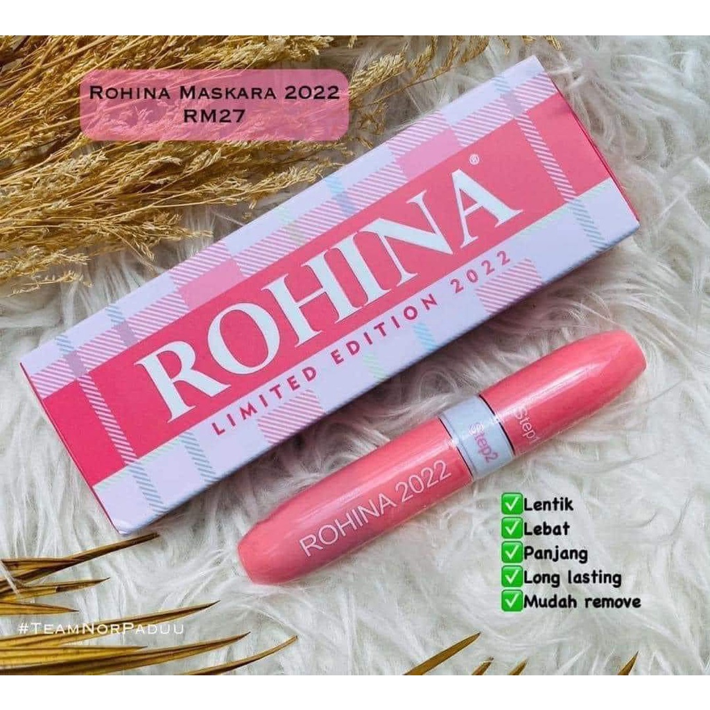 MASCARA ROHINA LIMITED EDITION 2022🎉🎉 | Shopee Malaysia
