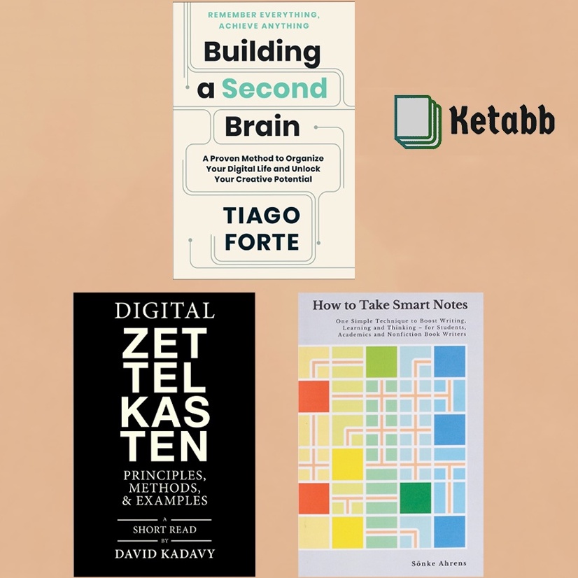 knowledge management books (How to Take Smart Notes, Building a Second