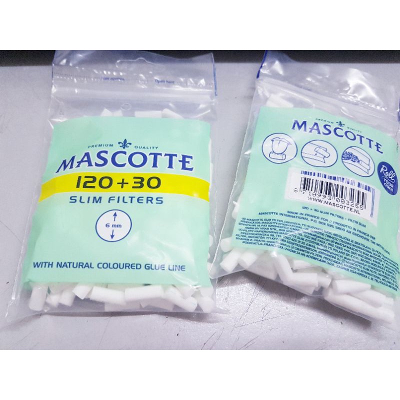 Mascotte Slim Filter (6mm) 120+30's