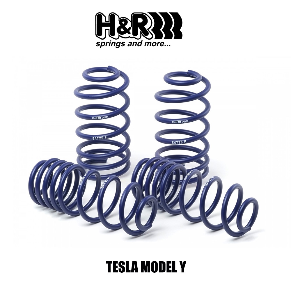 H&R Sport Springs 2020-2022 Tesla Model Y AWD Performance main image 0