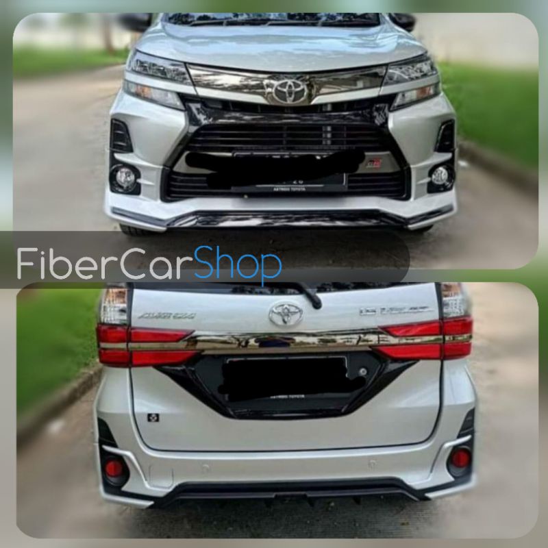 Bodykit add-on Avanza Veloz 2019-2021 Front And Rear | Shopee Malaysia