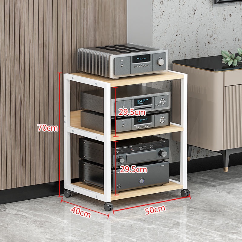 Adjustable HIFI Rack Audio Video equipment rack cabinet Printer storage