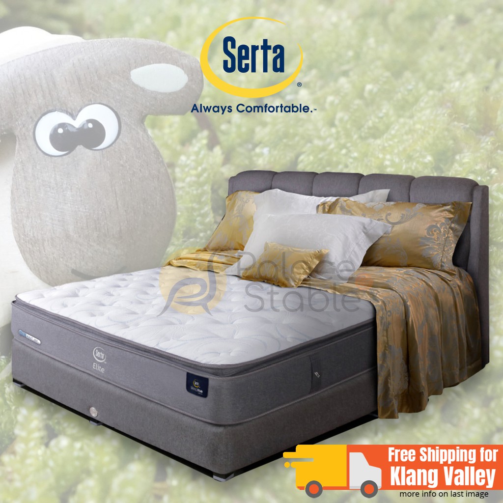 Serta ELITE Mattress, SleepTrue Collection, 12in Pocket Spring, Sizes