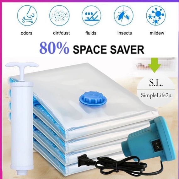 Vacuum Bag Vacuum Storage Bag Plastik Vacuum Vacum Bag Organizers Bags ...