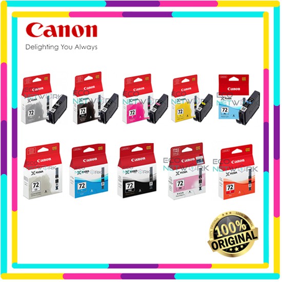 CANON ORIGINAL PGI-72 SERIES INK TANK | Shopee Malaysia