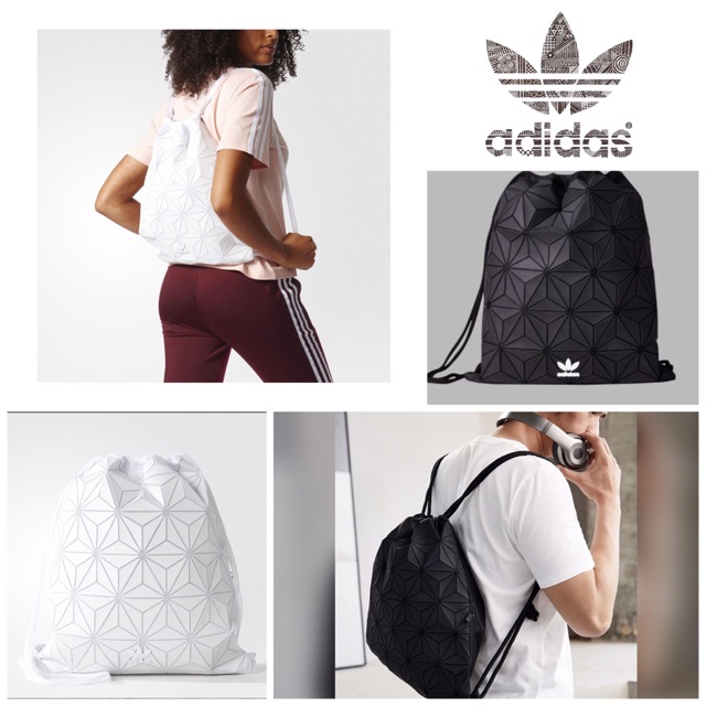 READY STOCK Adidas x Issey Miyake 3D Gym Sack Bag Shopee Malaysia