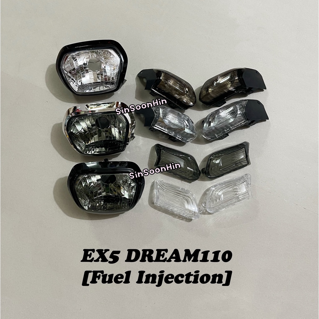 Honda EX5 DREAM110 EX5110 Fi Fuel Injection Head Lamp / Signal / Tail ...