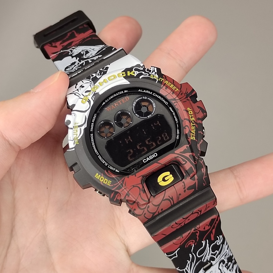 Dw6900 One Piece G Shock One Piece G Shock Limited Edition Men Watch Jam G Shock Dw6900 Men 3528