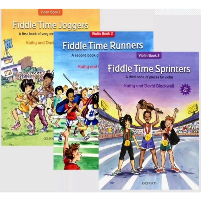 Violin Books ( Fiddle Time Joggers/Runners/Spinters) Shopee Malaysia