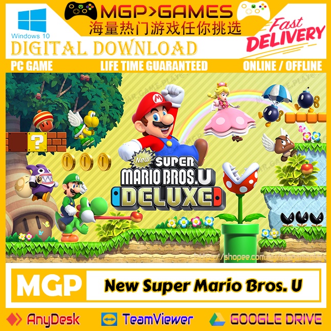 Super mario bros u deluxe clearance emulator