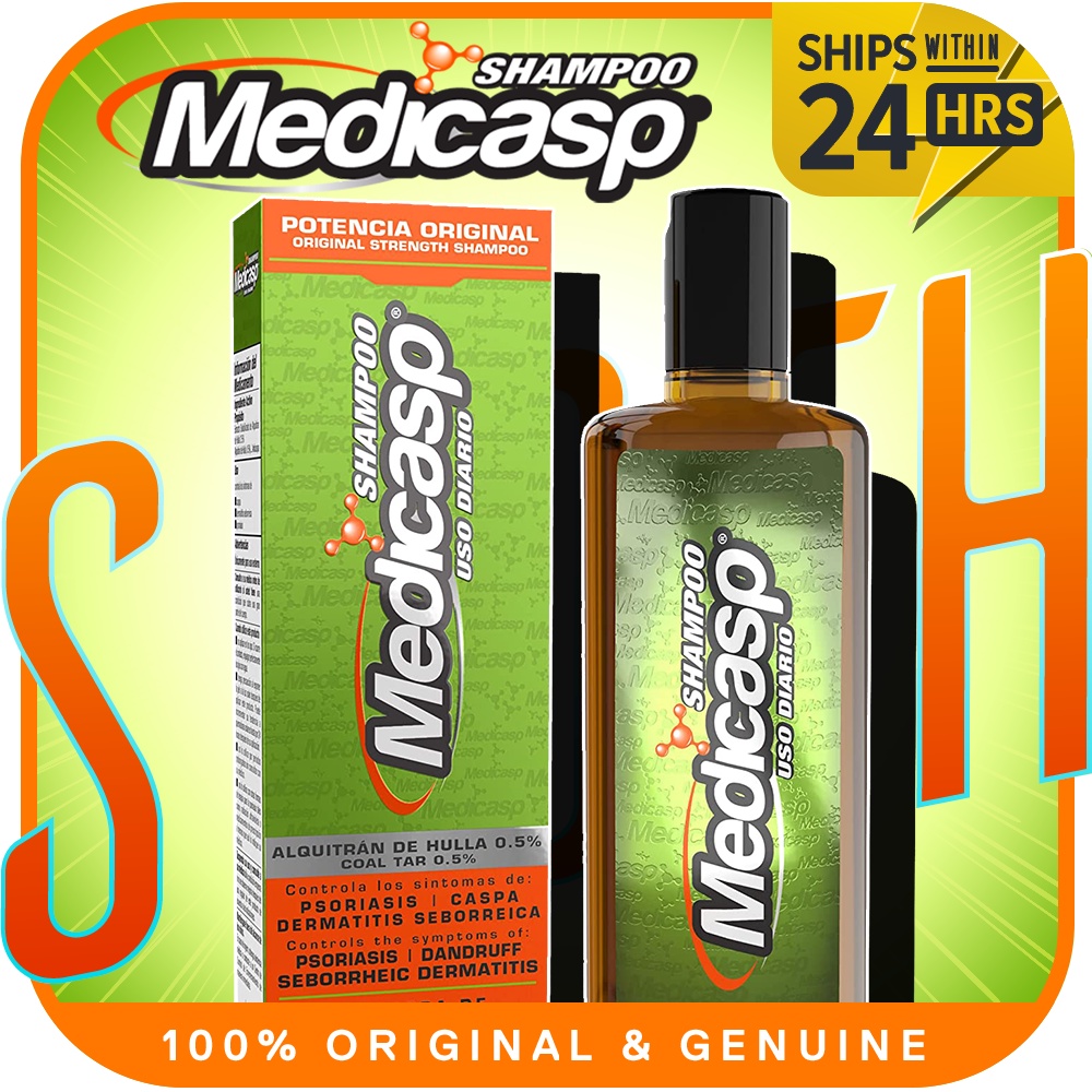 Medicasp Coal Tar Gel Dandruff Shampoo 177ml 6oz Shopee Malaysia