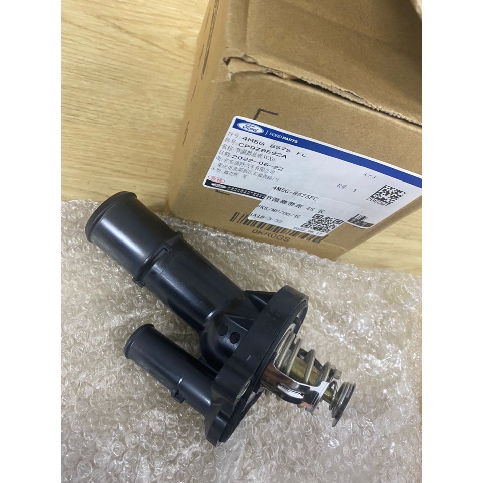 THERMOSTAT with housing (CHINA GENUINE) [4M5G8575EFJMC] FORD FOCUS