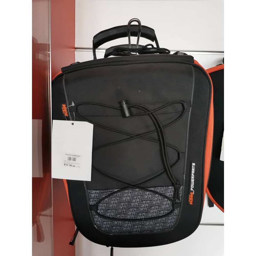 KTM PowerParts 10-30L Expandable Tail Bag