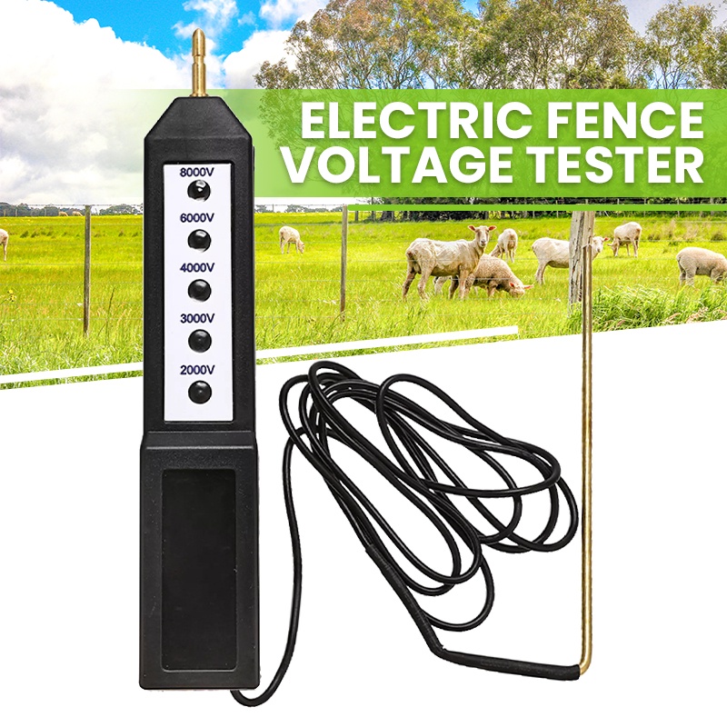 Hot deal Solar Electric Fence Voltage Tester Electric Fencing Shepherd
