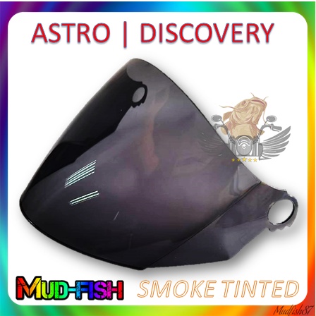ASTRO | DISCOVERY TINTED SMOKE VISOR (AKILA) | Shopee Malaysia