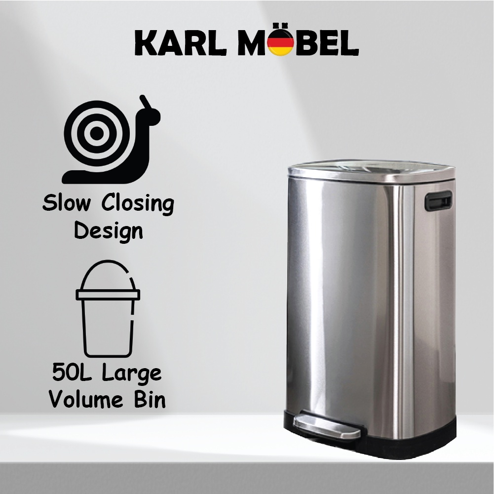 Big on sale steel dustbin