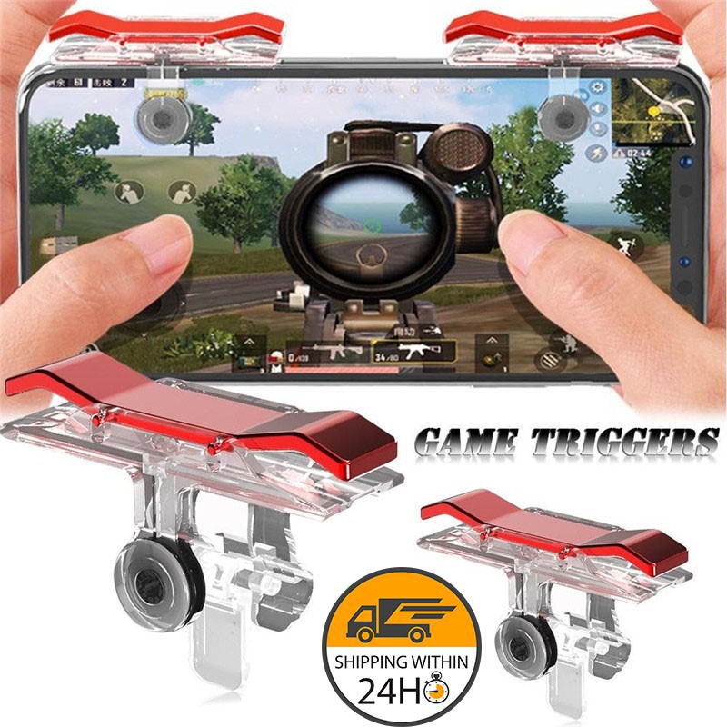 PUBG Mobile Game Trigger Fire Button Handle Grip Shooter Controller ...