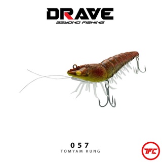 DRAVE Udang 75 90 Sinking Lure 75mm 90mm