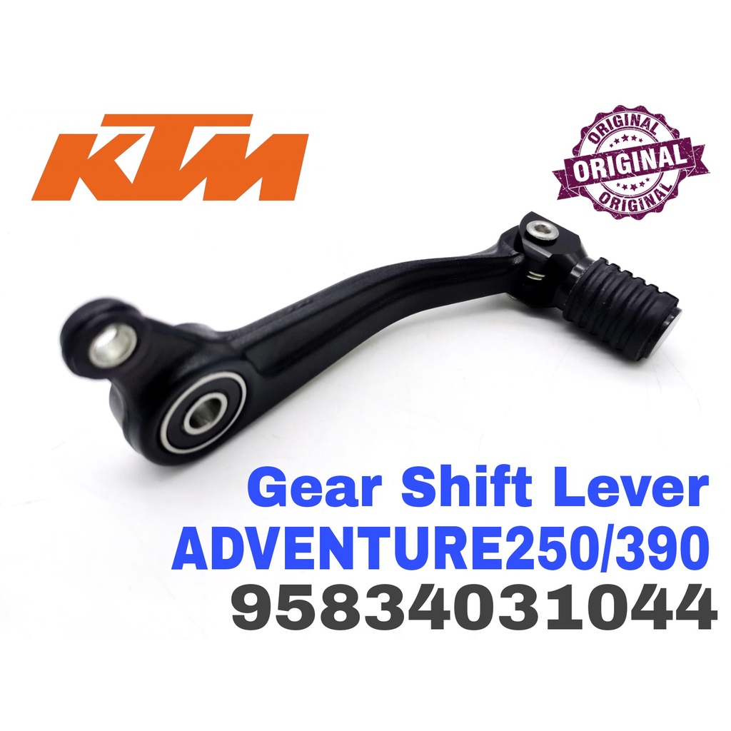 95834031044 KTM Gear Shift Lever Adventure 250 390 100 Original Spare