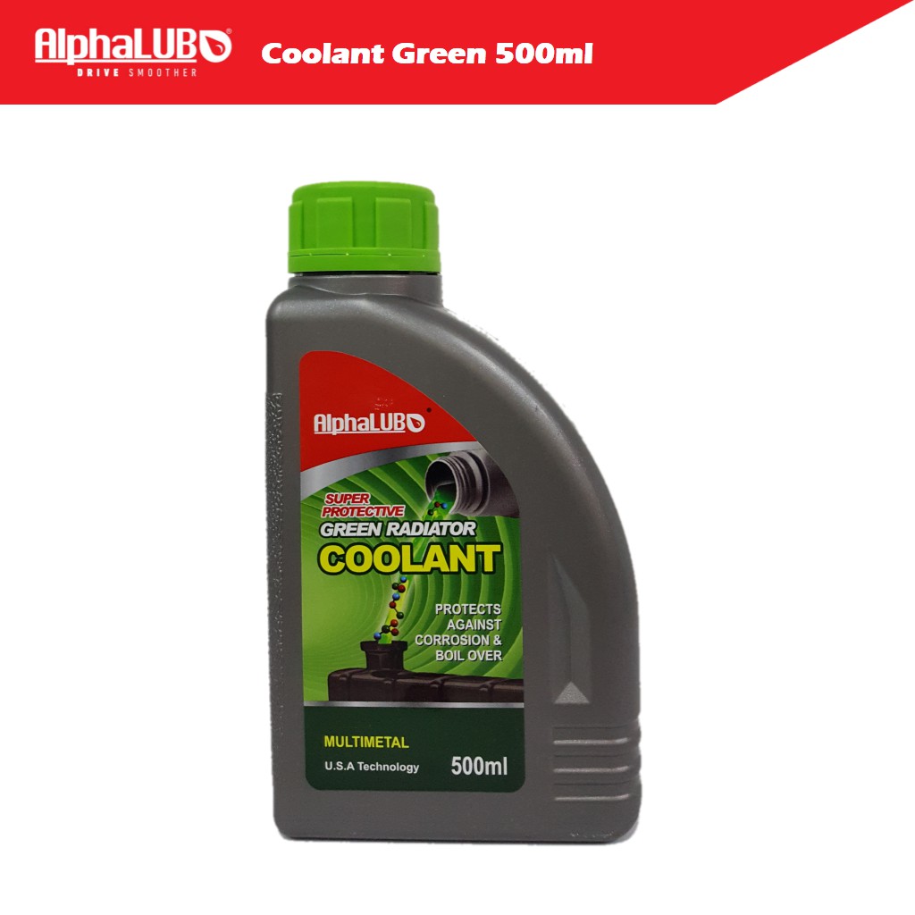 AlphaLUB Green Radiator Coolant (500ML) | Shopee Malaysia