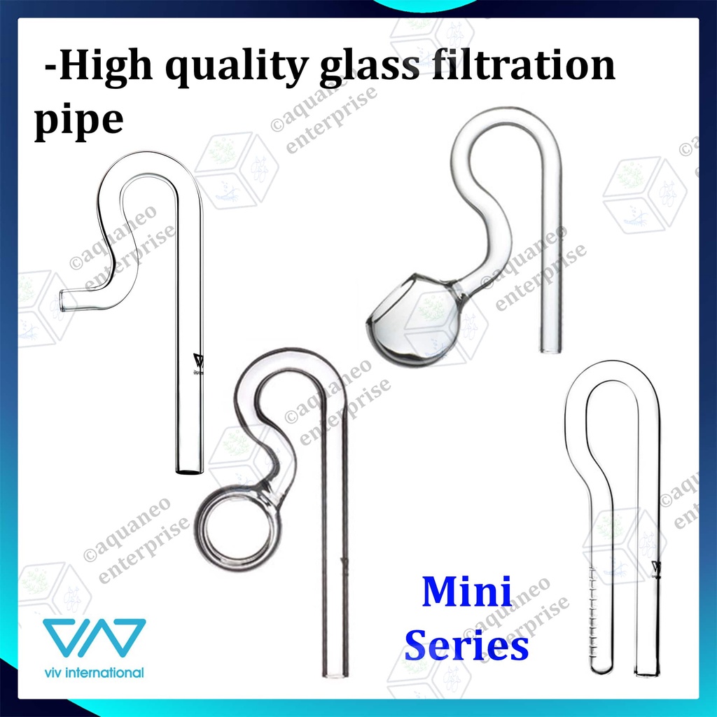 VIV Glassware Mini Jet Peony Spin Inflow Outflow 13mm aquarium lily