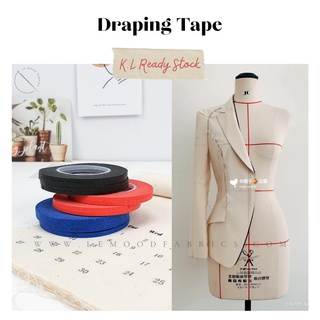 HOW TO DRAPE WITH DRAPING TAPE 