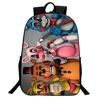 Five Nights At Freddy s Backpack Children School Bags Kids Fnaf Kindergarten Satchel Freddy Fazbear Bear Rucksack Shopee Malaysia