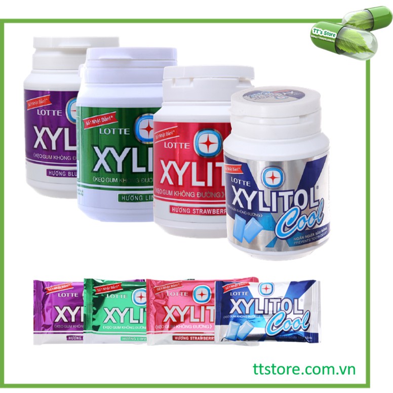 Lotte Xylitol SugarFree gum [Xylitol, Lithiumol, xylytol] Shopee
