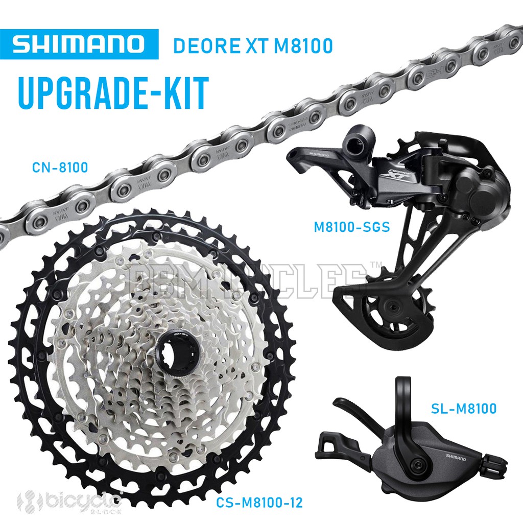Shimano Deore XT M8100 12 speed Upgrade Drivetrain Groupset 1051t 4