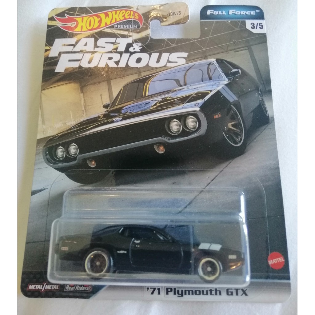 Hot Wheels Fast & Furious '71 Plymouth Gtx 