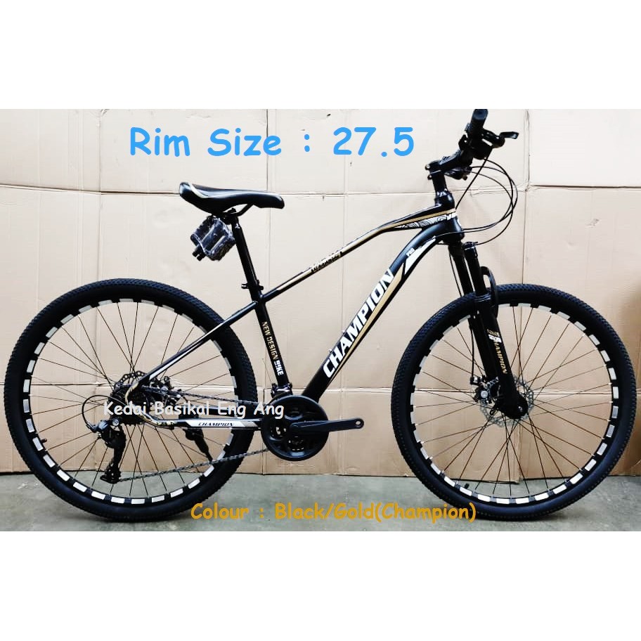 READY STOCK 27.5 CHAMPION Bicycle MTB 24 Speed Mountain Bike