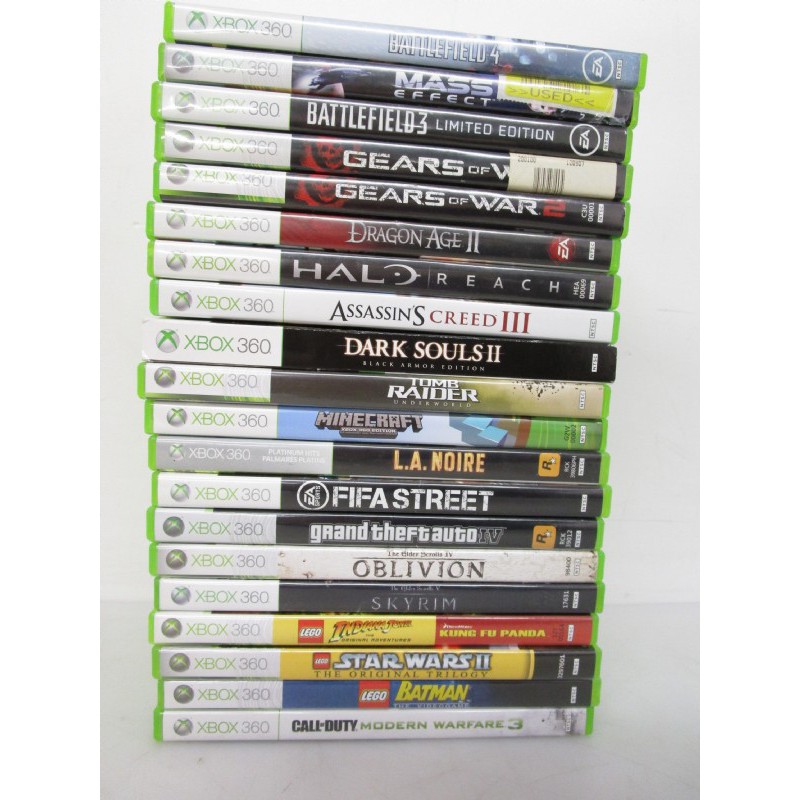 (Used) Xbox 360 Games Lot 2 Shopee Malaysia