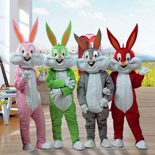 Bugs Bunny Anime Mascot Cartoon Costume for Adult Halloween Christmas  Easter Carnival Birthday Cosplay