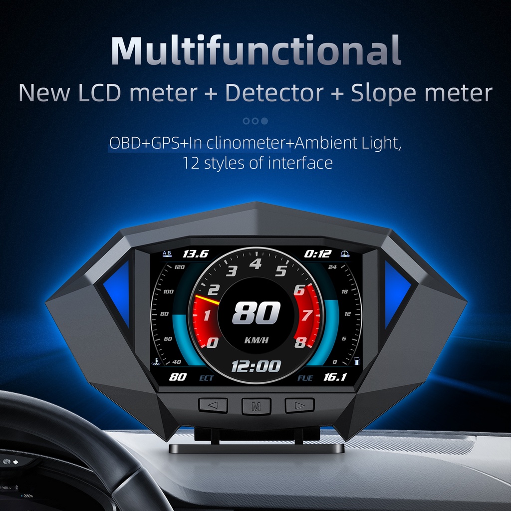 58mm Car Thermometer Mechanical Analog Temperature Gauge With Paste-=m