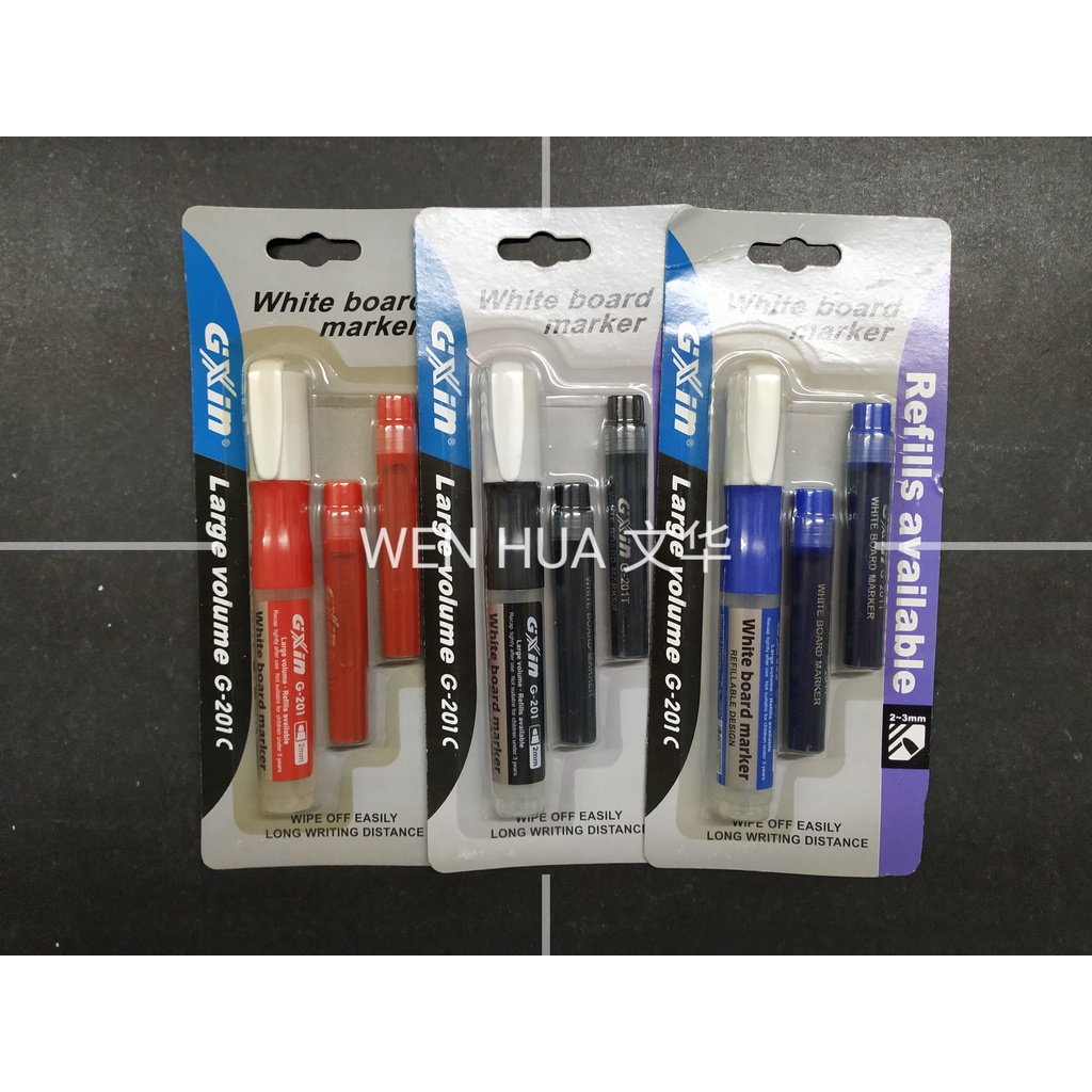 GXIN WHITE BOARD MARKER REFILLABLE【GXIN】 Shopee Malaysia