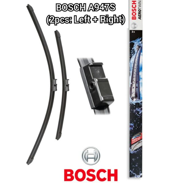 Bosch Aerotwin A947S Tergicristalli Anteriori 680mm - Set Per Auto Con Guida A Destra (UK)
