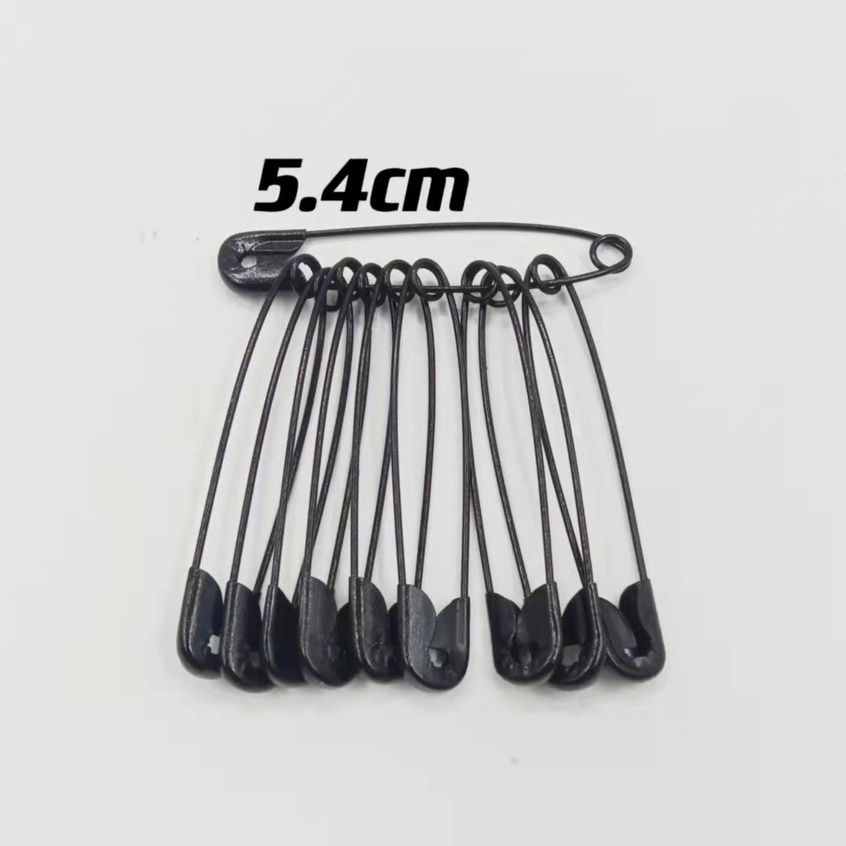 10pcs High Quality Safety Pin 20mm 28mm 54mm Pin Keselamatan 扣针