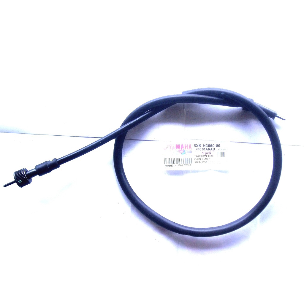 Y125 Y125ZR Tachometer / RPM Cable / Engine Cable 100% Original Yamaha ...