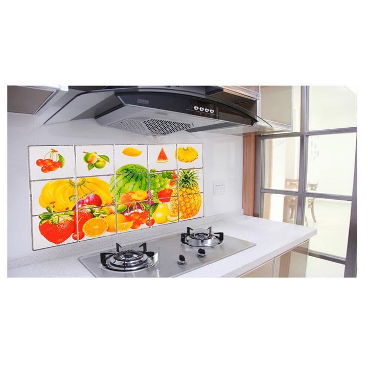 🆕🔥HOT ITEM 🔥70cm*45cm Kitchen AntiOil Waterproof Wallpaper Stickers (1079) Shopee Malaysia