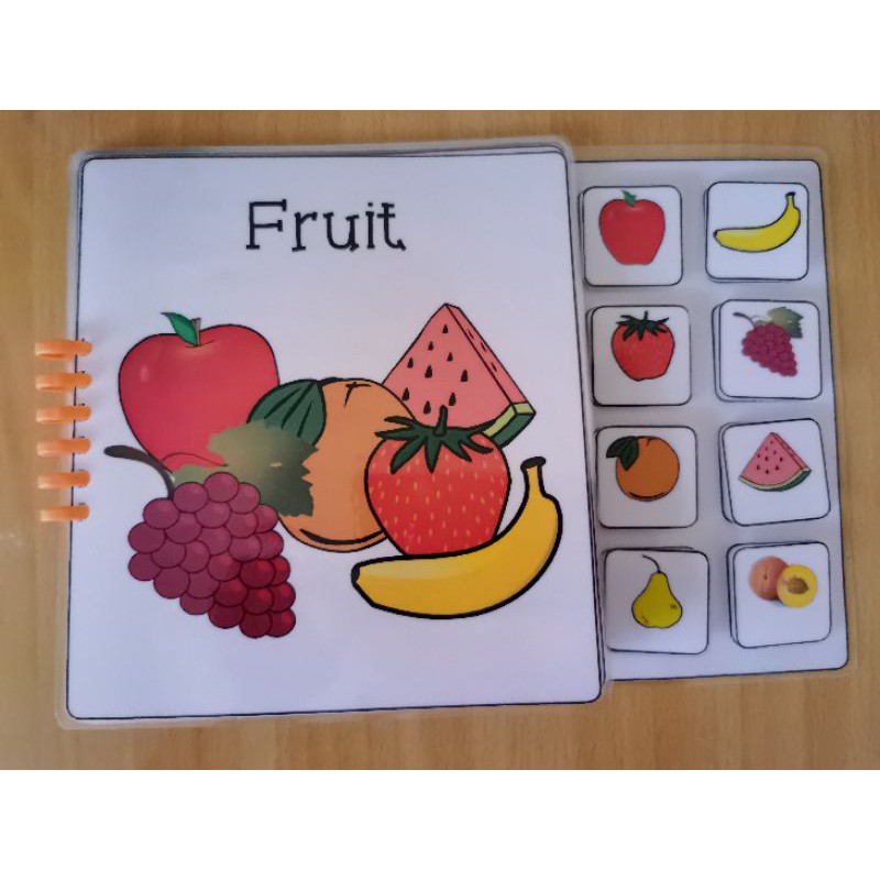 °Ready stock°Montessori toddle early learning busy book/Laminate quite ...