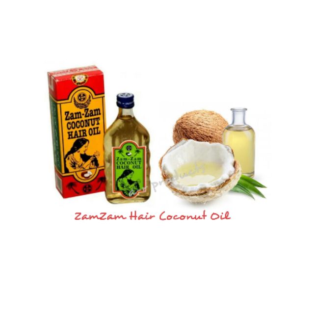 Minyak zamzam / Zamzam hair oil / coconut oil / coconut hair oil