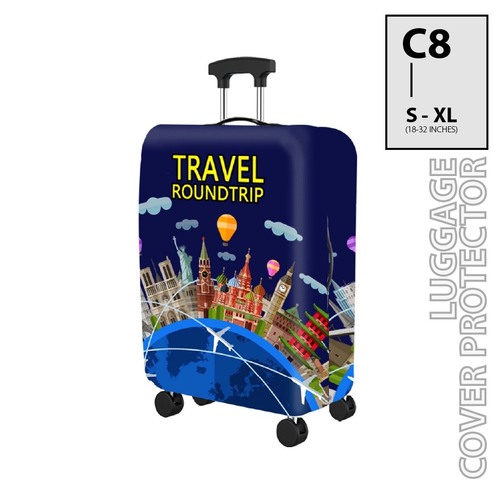 Elastic Luggage Protector Suitcase Luggage Protective Cover Dust