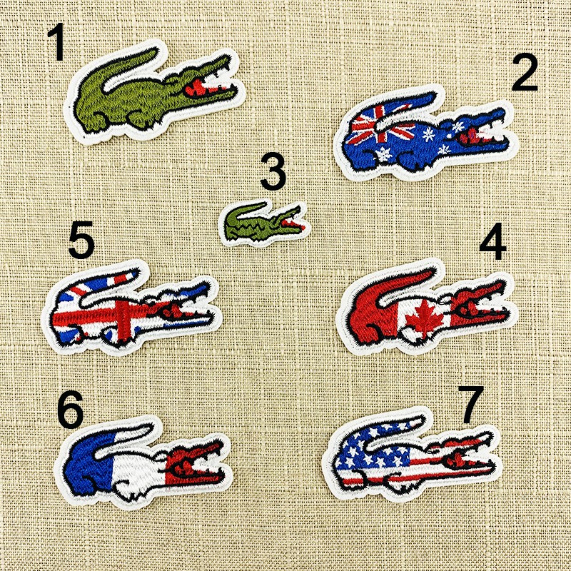 Lacoste deals logo patch