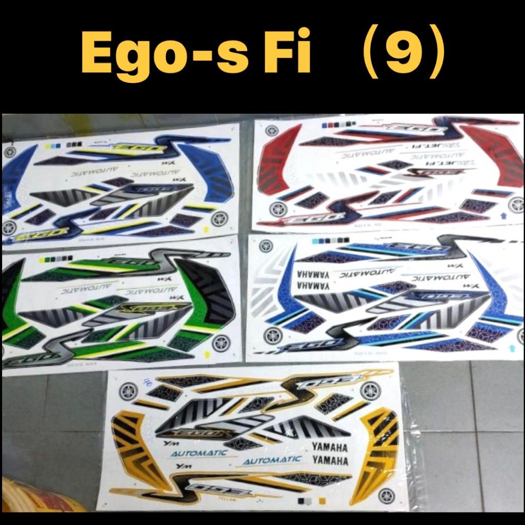 Yamaha Ego S Fi Sticker Ego S Egos Ego S Fi Injection Body Cover