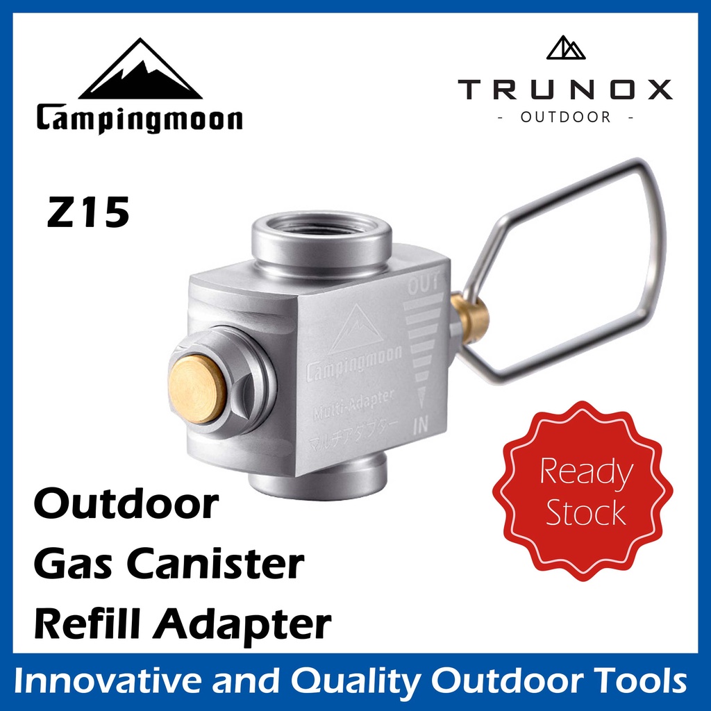 [Trunox Outdoor] Z15 Campingmoon Camping Gas Canister Refill Adapter Shopee Malaysia