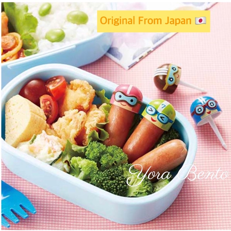 Torune Food Pick Bento Skewers Foodpicks Bento Tools Bento Fork Helmet ...